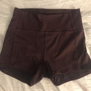 Lululemon in movement shorts